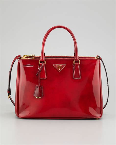 older red Prada handbags